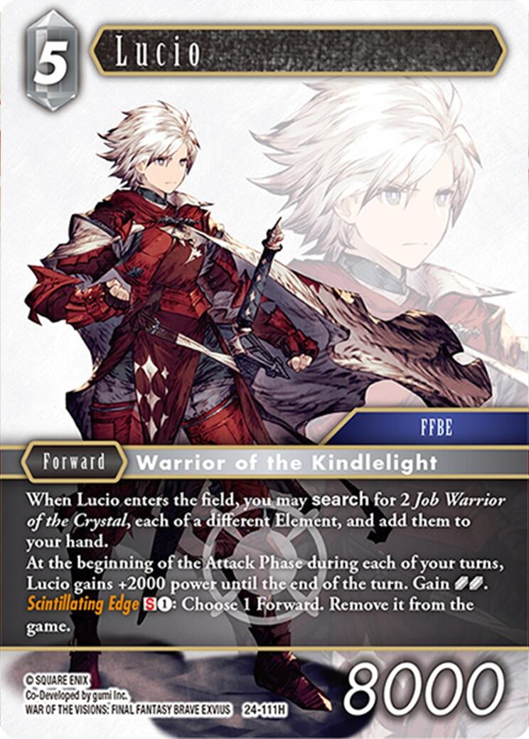 Lucio (24) [24] - Final Fantasy TCG Single