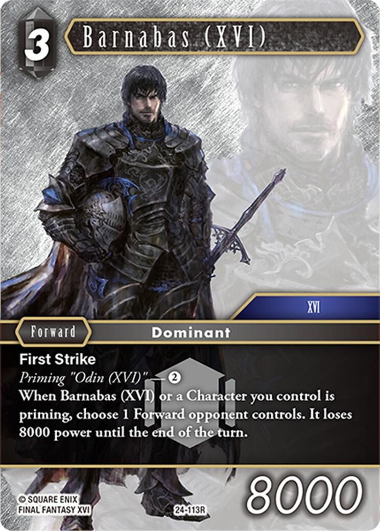 Barnabas (XVI) (24) [24] - Final Fantasy TCG Single