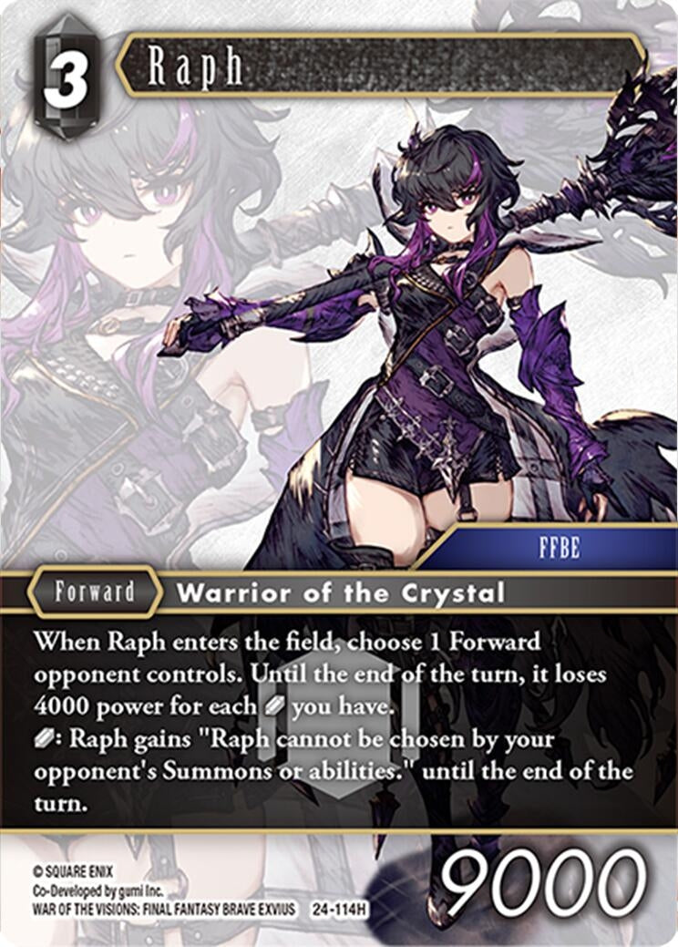 Raph (24) [24] - Final Fantasy TCG Single
