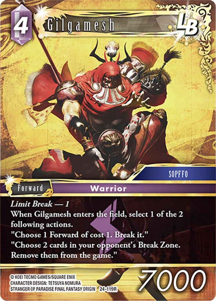 Gilgamesh (24) [24] - Final Fantasy TCG Single