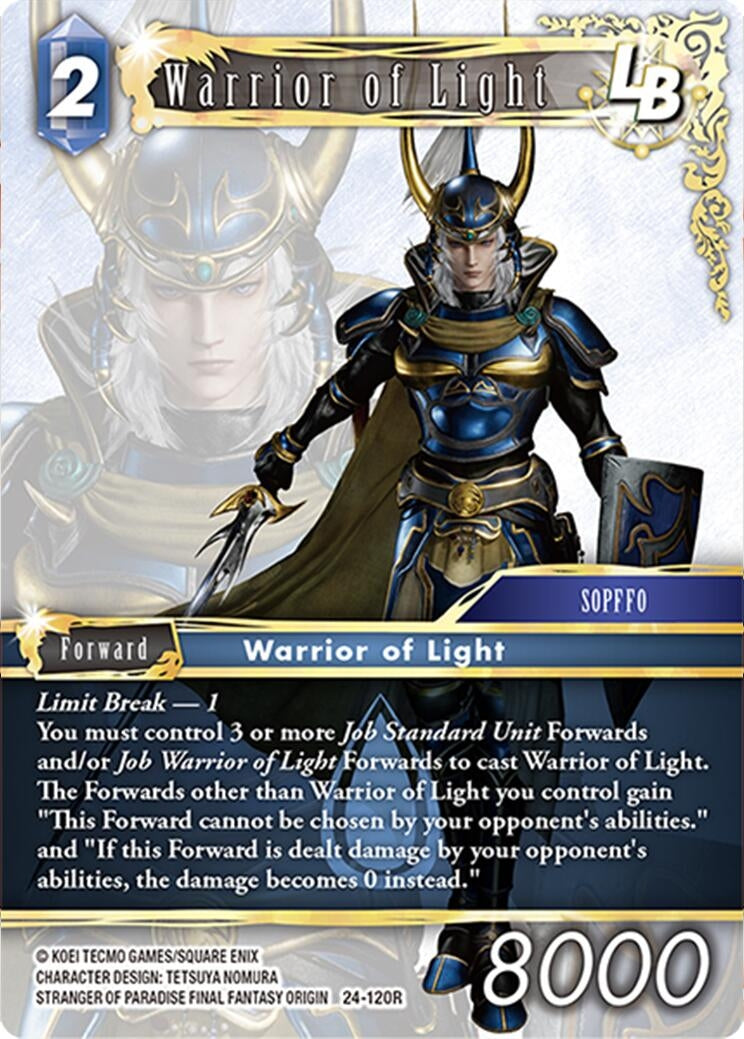 Warrior of Light LB (24) [24] - Final Fantasy TCG Single