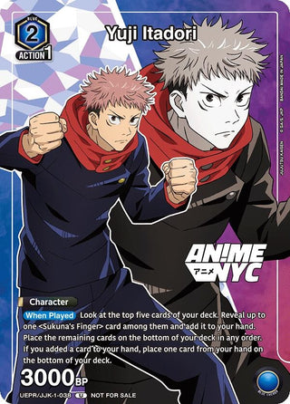Yuji Itadori (Anime NYC 2024) (1038) [UEPR] - Union Arena Single