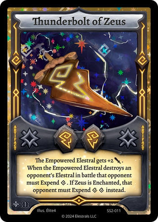 Image for Thunderbolt of Zeus (SS2-011) (Shattered Stars Chapter 2 [SS2]) - Elestrals