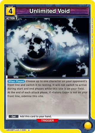 Unlimited Void (31028) [UE03BT] - Union Arena Single