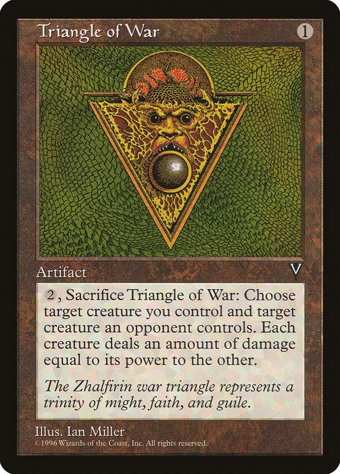 Triangle of War [VIS] - MTG Single