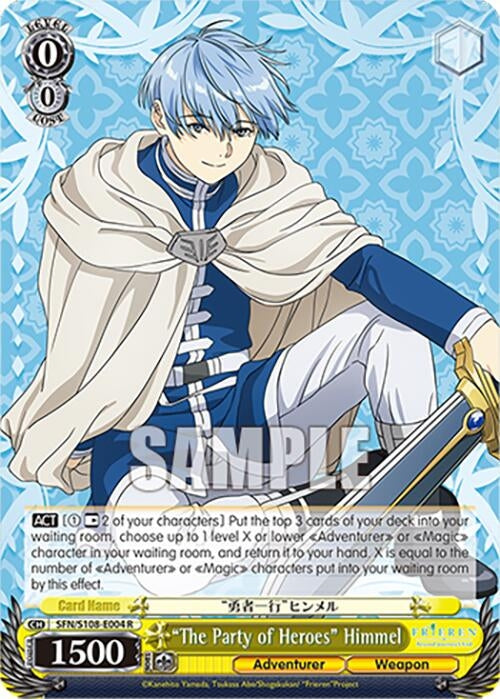 ’The Party of Heroes’ Himmel (108004) [SFN/S108] - Weiss Schwarz Single