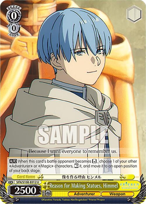 Reason for Making Statues Himmel (108012) [SFN/S108] - Weiss Schwarz Single