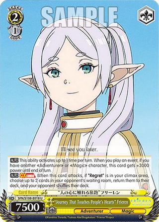 ’Journey That Touches People’s Hearts’ Frieren (108018) [SFN/S108] - Weiss Schwarz Single