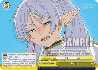 Regret (108024) [SFN/S108] - Weiss Schwarz Single