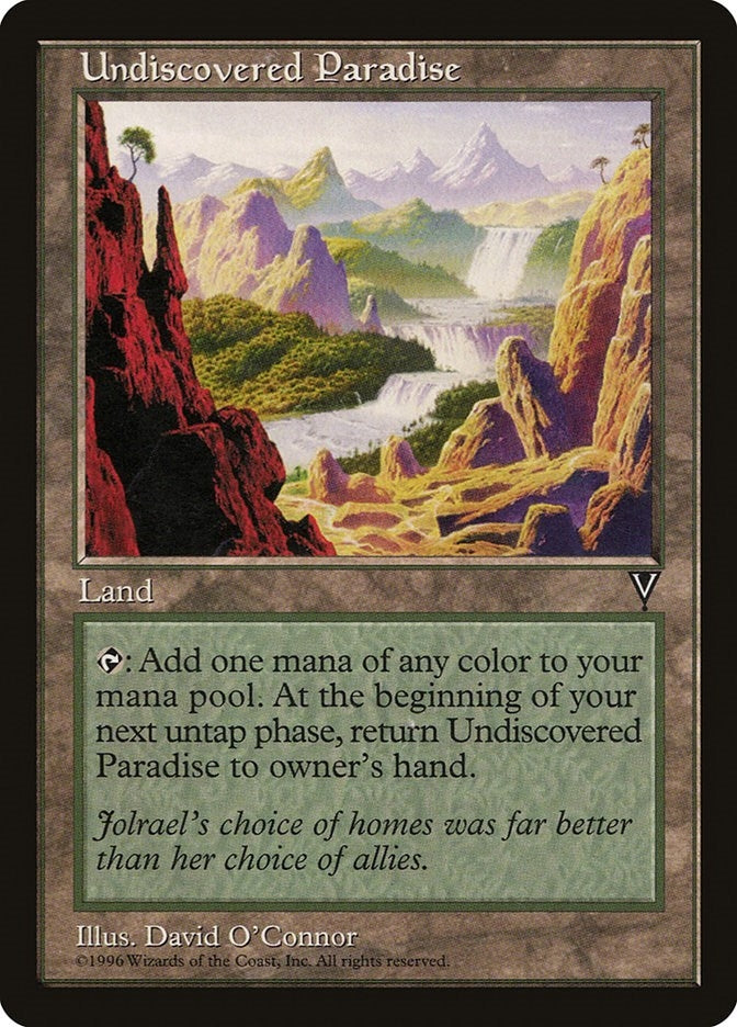 Undiscovered Paradise [VIS] - MTG Single