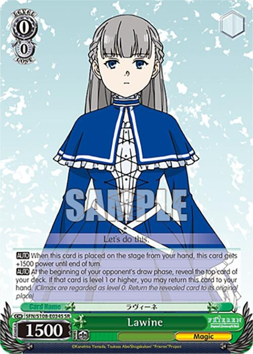Lawine (SR) (108034) [SFN/S108] - Weiss Schwarz Single