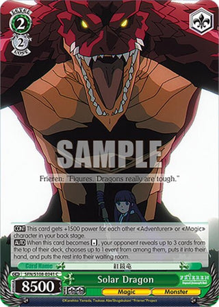 Solar Dragon (108041) [SFN/S108] - Weiss Schwarz Single