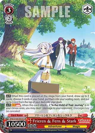 Frieren & Fern & Stark (SR) (108053) [SFN/S108] - Weiss Schwarz Single