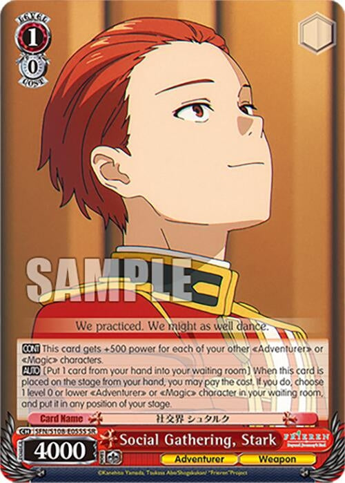 Social Gathering Stark (SR) (108055) [SFN/S108] - Weiss Schwarz Single
