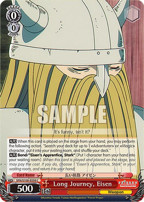 Long Journey Eisen (108058) [SFN/S108] - Weiss Schwarz Single