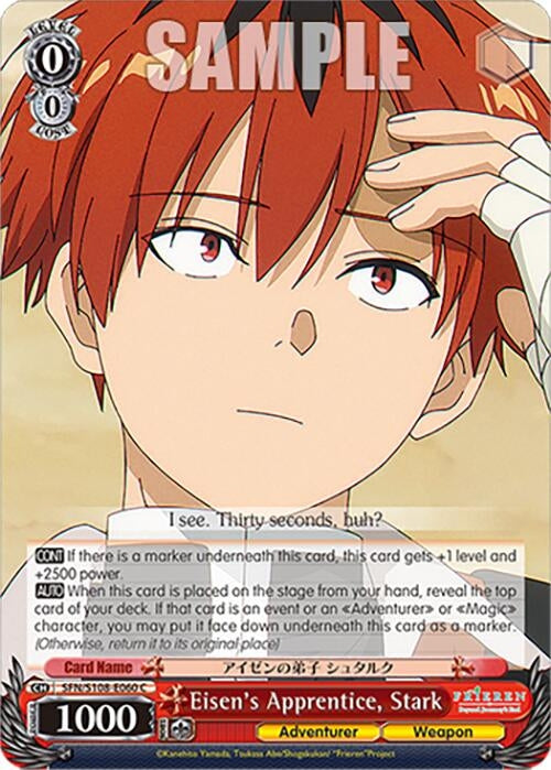 Eisen’s Apprentice Stark (108060) [SFN/S108] - Weiss Schwarz Single