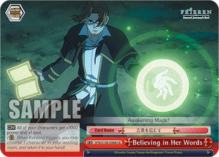 Believing in Her Words (108068) [SFN/S108] - Weiss Schwarz Single