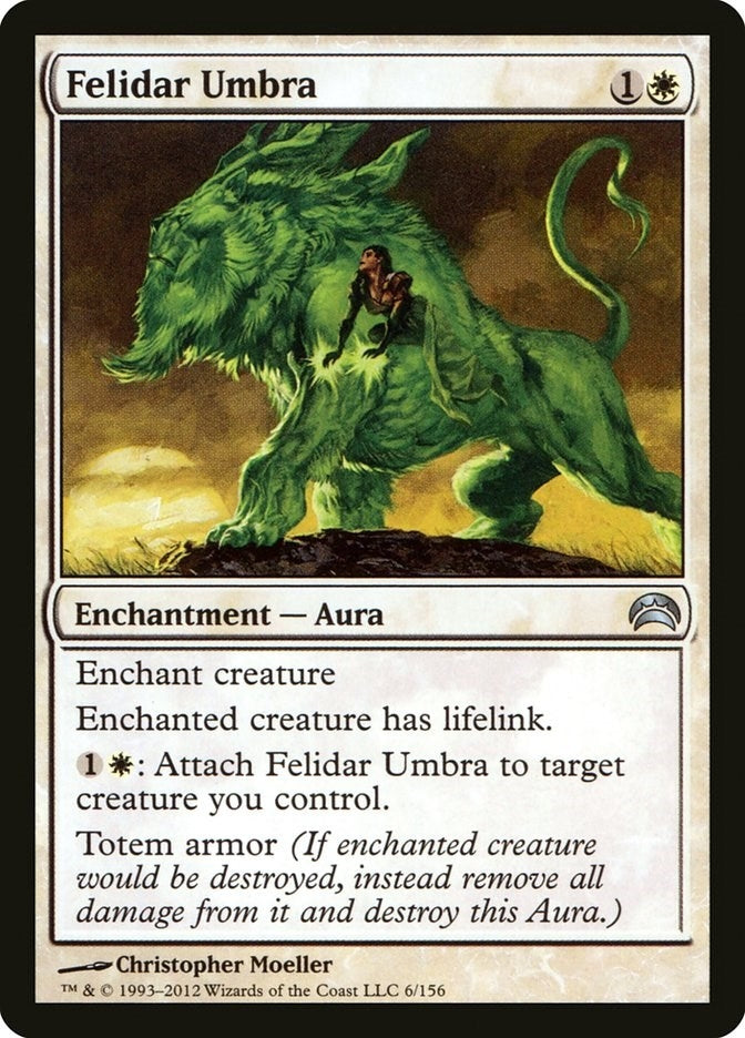Felidar Umbra (6) [PC2] - MTG Single