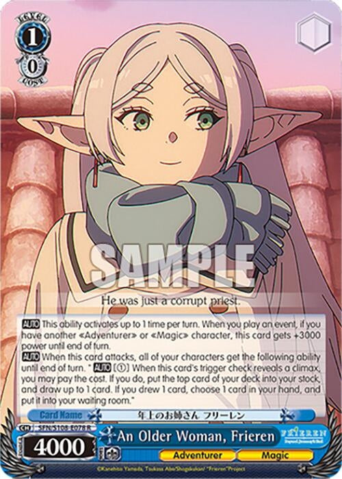 An Older Woman Frieren (108078) [SFN/S108] - Weiss Schwarz Single