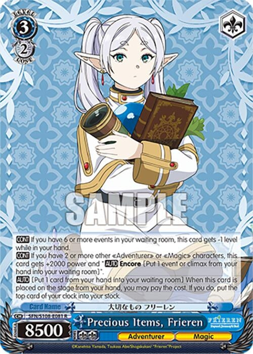 Precious Items Frieren (108081) [SFN/S108] - Weiss Schwarz Single