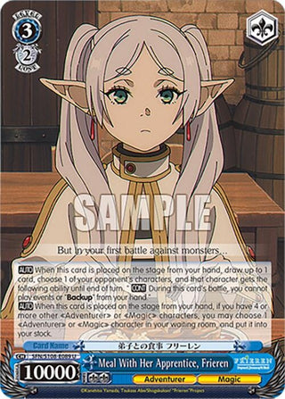 Meal With Her Apprentice Frieren (108089) [SFN/S108] - Weiss Schwarz Single