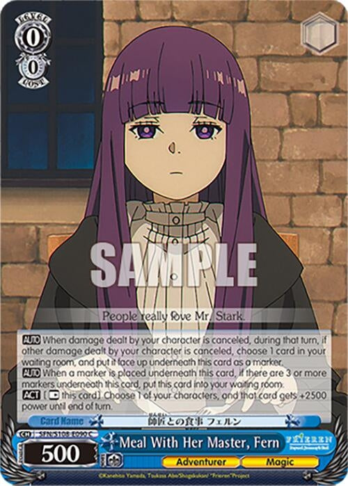 Meal With Her Master Fern (108090) [SFN/S108] - Weiss Schwarz Single