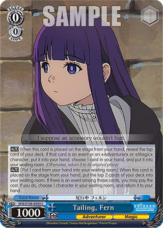 Tailing Fern (108093) [SFN/S108] - Weiss Schwarz Single