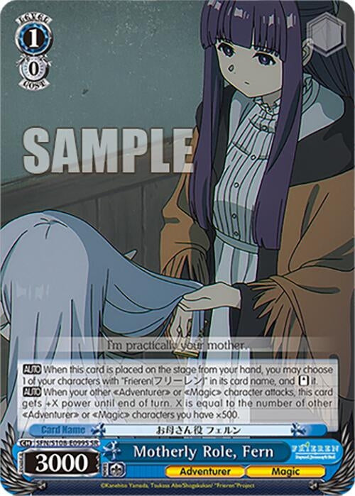 Motherly Role Fern (SR) (108099) [SFN/S108] - Weiss Schwarz Single