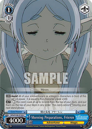 Morning Preparations Frieren (108100) [SFN/S108] - Weiss Schwarz Single