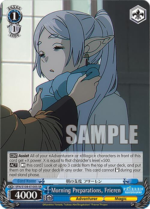 Morning Preparations Frieren (SR) (108100) [SFN/S108] - Weiss Schwarz Single
