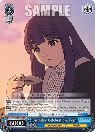 Birthday Celebration Fern (108102) [SFN/S108] - Weiss Schwarz Single