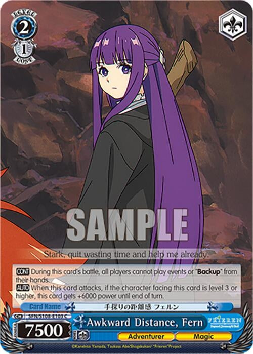 Awkward Distance Fern (108103) [SFN/S108] - Weiss Schwarz Single