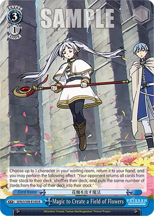Magic to Create a Field of Flowers (108105) [SFN/S108] - Weiss Schwarz Single