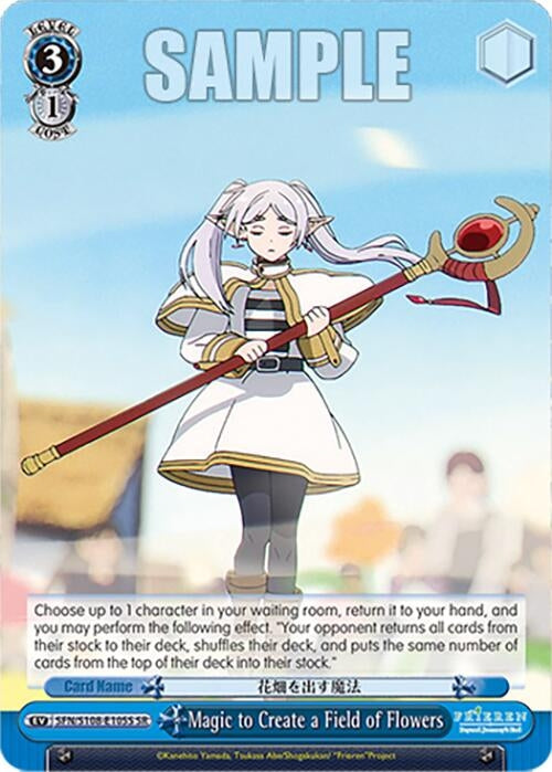 Magic to Create a Field of Flowers (SR) (108105) [SFN/S108] - Weiss Schwarz Single