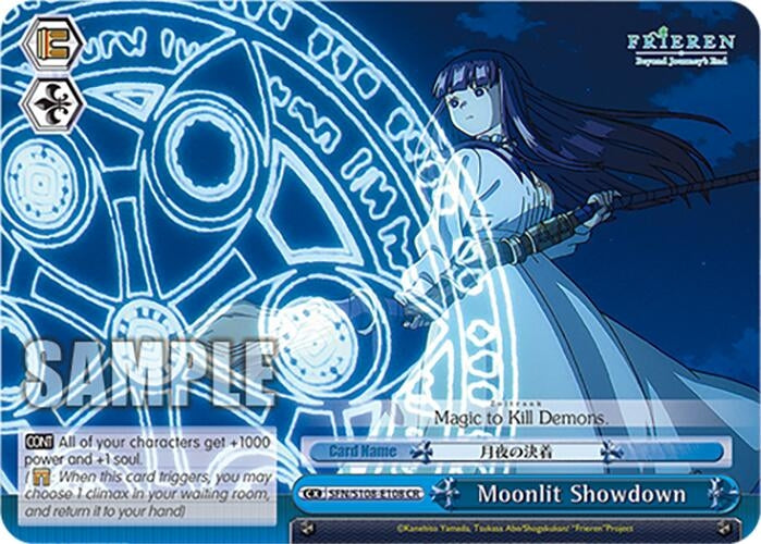 Moonlit Showdown (108108) [SFN/S108] - Weiss Schwarz Single