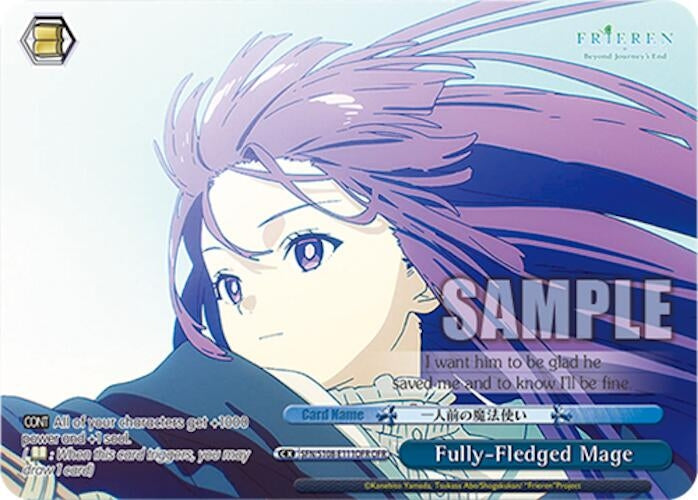 Fully-Fledged Mage (OFR) (108111) [SFN/S108] - Weiss Schwarz Single