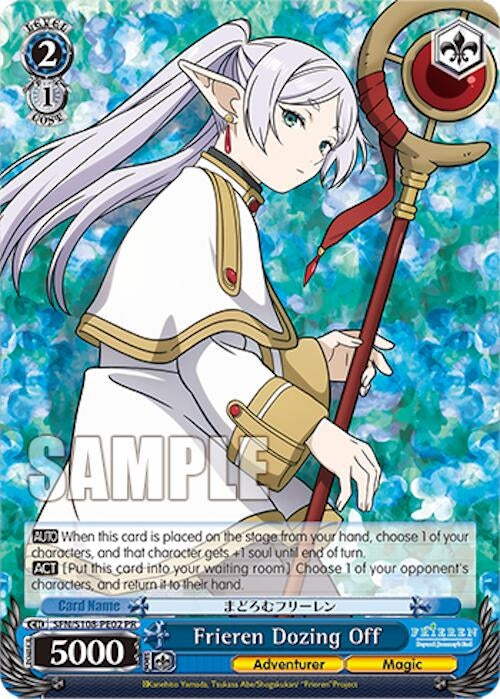 Frieren Dozing Off (PR) (10802) [SFN/S108] - Weiss Schwarz Single