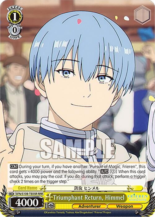 Triumphant Return Himmel (RRR) (10805) [SFN/S108] - Weiss Schwarz Single