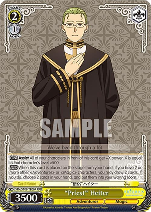 ’Priest’ Heiter (RRR) (10806) [SFN/S108] - Weiss Schwarz Single