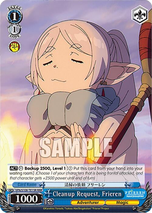 Cleanup Request Frieren (RRR) (10815) [SFN/S108] - Weiss Schwarz Single