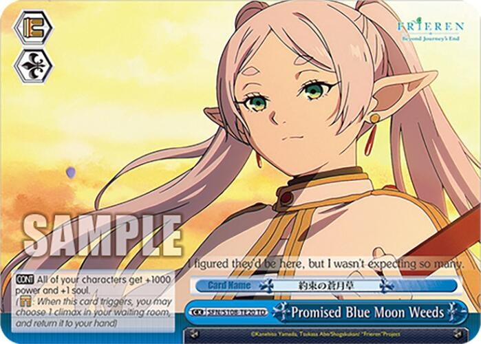 Promised Blue Moon Weeds (10820) [SFN/S108] - Weiss Schwarz Single
