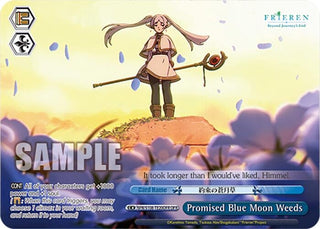 Promised Blue Moon Weeds (OFR) (10820) [SFN/S108] - Weiss Schwarz Single