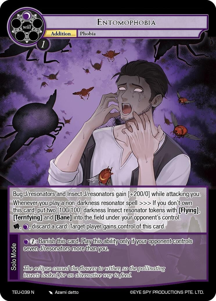 Entomophobia (39) [TEU] - Force of Will Single