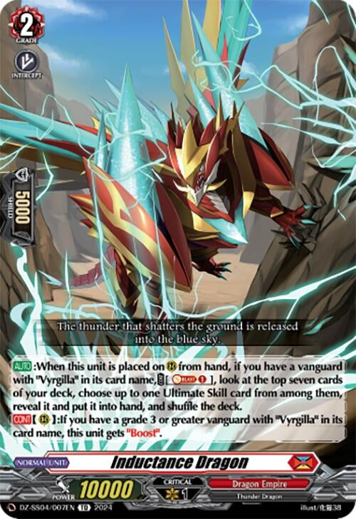 Inductance Dragon (4007) [SSSB] - Cardfight Vanguard Single