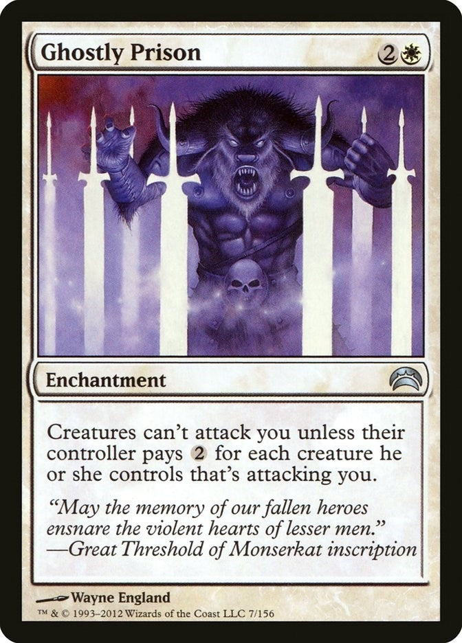 Ghostly Prison (7) [PC2] - MTG Single