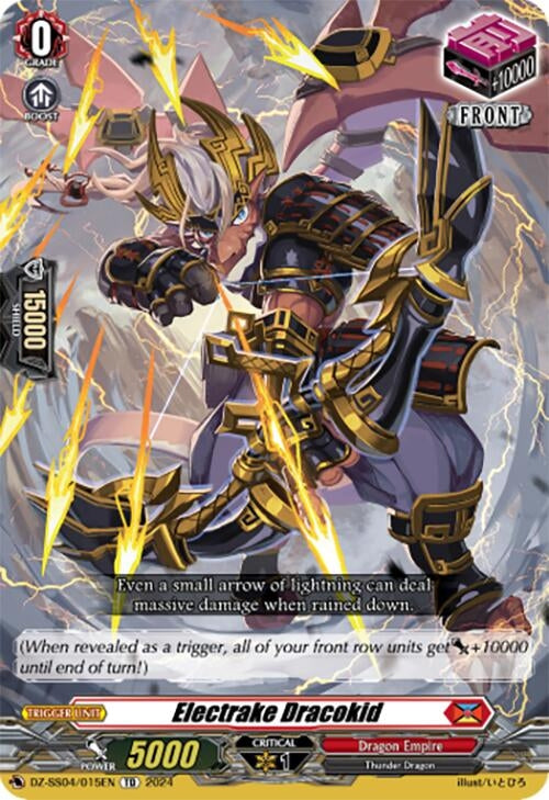 Electrake Dracokid (4015) [SSSB] - Cardfight Vanguard Single