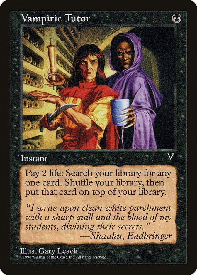 Vampiric Tutor [VIS] - MTG Single