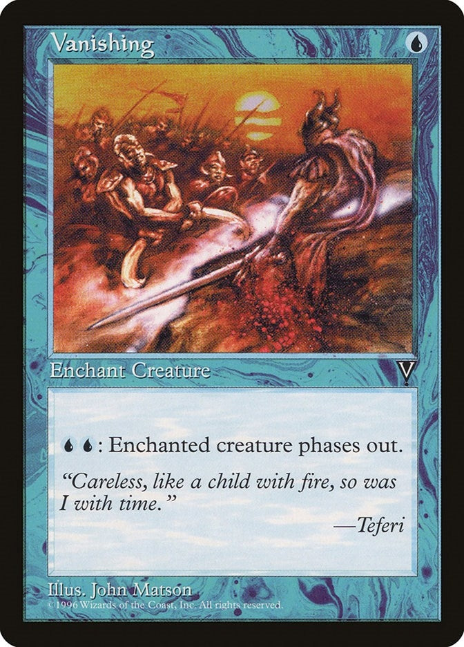 Vanishing [VIS] - MTG Single