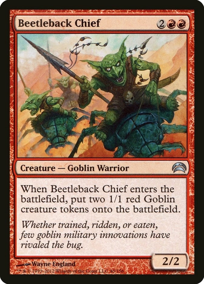 Beetleback Chief (40) [PC2] - MTG Single