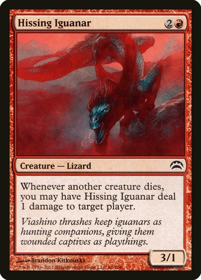 Hissing Iguanar (46) [PC2] - MTG Single